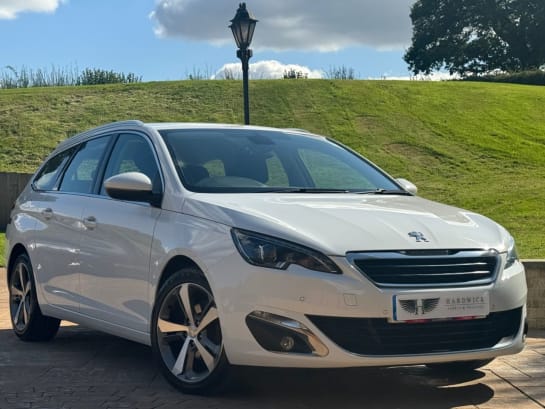 A null PEUGEOT 308 1.2 PURETECH S/S SW ALLURE 5d 130 BHP AUTO ESTATE, GREAT MPG!