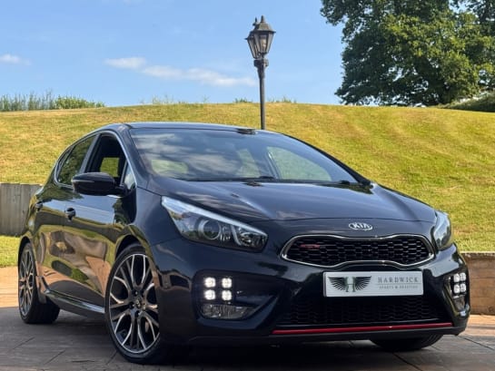 A null KIA CEED 1.6 T-GDi GT Hatchback 5dr Petrol Manual Euro 5 (201 bhp) SERVICED ON SALE!