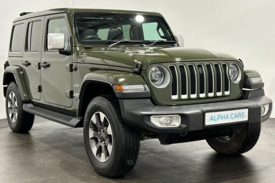A 2021 JEEP WRANGLER OVERLAND UNLIMITED