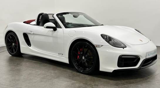 A null PORSCHE BOXSTER 3.4 981 GTS Convertible 2dr Petrol PDK Euro 6 (s/s) (330 ps) Red Roof