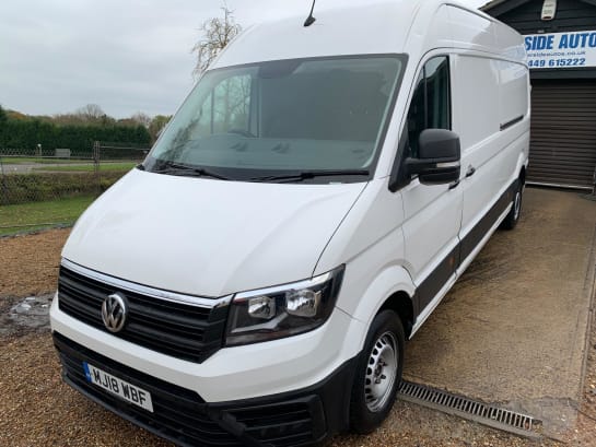 A 2018 VOLKSWAGEN CRAFTER CR35 TDI L H/R P/V STARTLINE