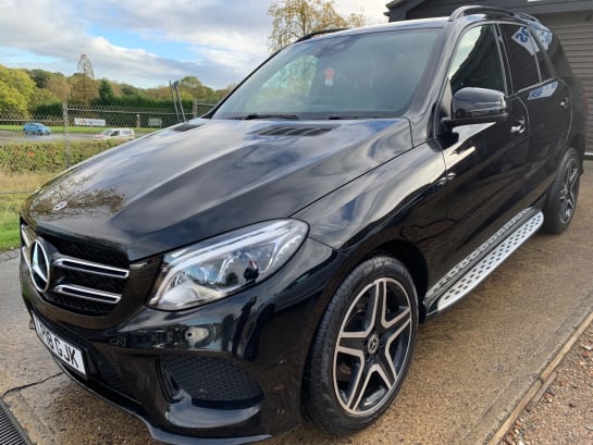 A 2018 MERCEDES GLE-CLASS GLE 250 D 4MATIC AMG NIGHT EDITION
