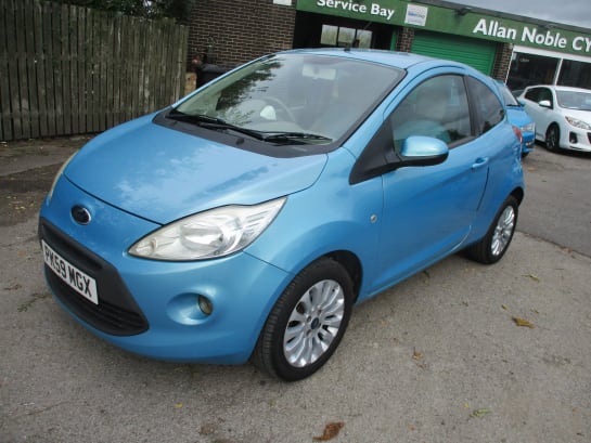 A 2009 FORD KA 1.2 Zetec Hatchback 3dr Petrol Manual Euro 4 (69 ps)