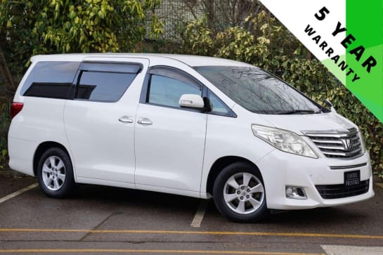 A 2012 TOYOTA ALPHARD 2.4 240 X 5dr 8 Seats