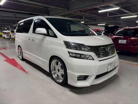 A 2009 TOYOTA VELLFIRE 3.5 Z G-EDITION 5DR 7 SEATS