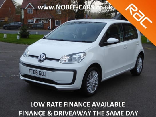 A null VOLKSWAGEN UP! 1.0 Move up! Hatchback 5dr Petrol Manual Euro 6 (60 ps) *LOW TAX, ULEZ COMP