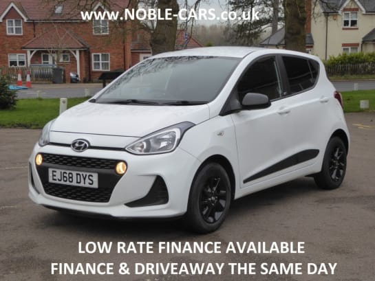 A null HYUNDAI I10 1.0 GO! SE Hatchback 5dr Petrol Manual Euro 6 (67 ps) ***FULL SERVICE HISTO