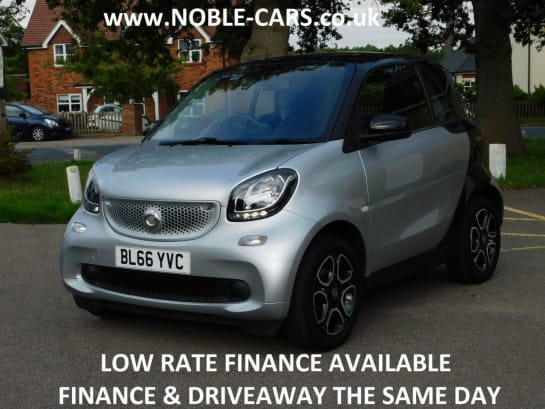 A null SMART FORTWO 1.0 Prime (Premium) Coupe 2dr Petrol Twinamic Euro 6 (s/s) (71 ps) *20 POUN