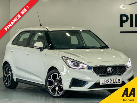 A 2022 MG MG3 1.5 VTi-TECH Exclusive Nav Hatchback 5dr Petrol Manual Euro 6 (s/s) (106 ps
