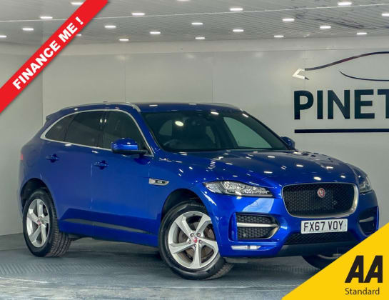 A 2017 JAGUAR F-PACE 2.0 D180 R-Sport SUV 5dr Diesel Auto AWD Euro 6 (s/s) (180 ps)