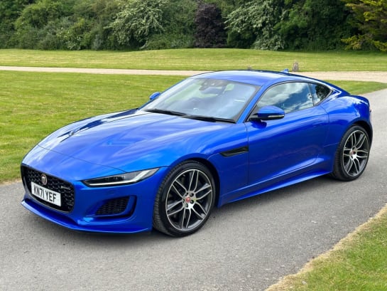 A 2021 JAGUAR F-TYPE V8 R-DYNAMIC