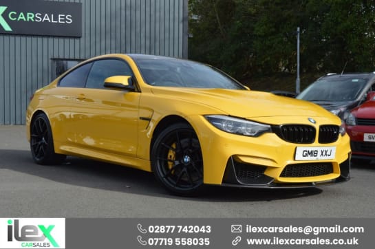 A null BMW M4 0.0 M4 COMPETITION 2d 444 BHP Speed yellow