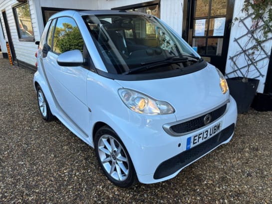 A null SMART FORTWO 1.0 MHD Passion Cabriolet 2dr Petrol SoftTouch Euro 5 (s/s) (71 bhp)