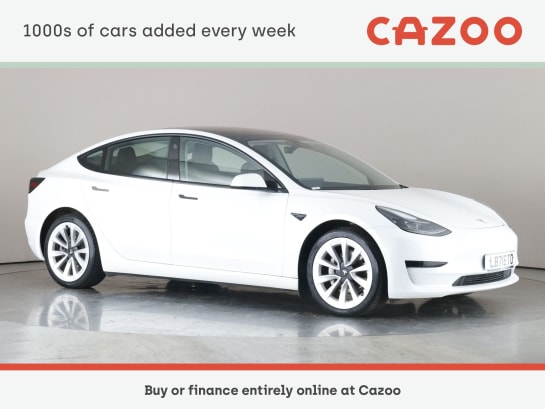A 2021 TESLA MODEL 3 Standard Range Plus