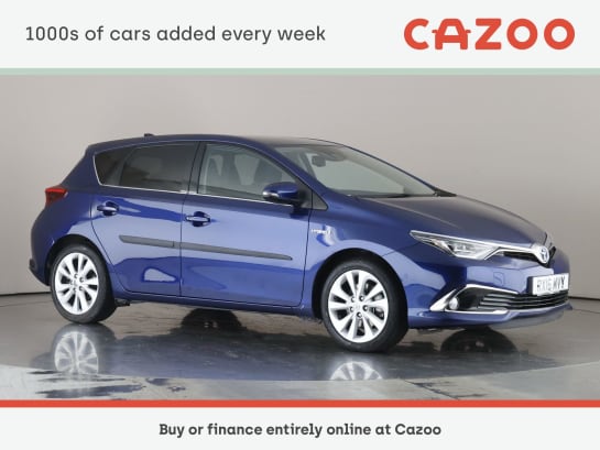 A 2016 TOYOTA AURIS 1.8L Excel VVT-h
