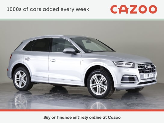 A 2018 AUDI Q5 2L S line TFSI