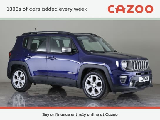 A 2019 JEEP RENEGADE 1.3L 1.3 GSE 150hp T4 DDCT Limited