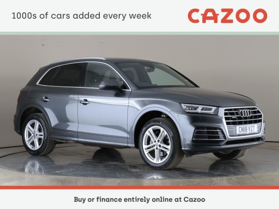 A 2018 AUDI Q5 2L S line TDI