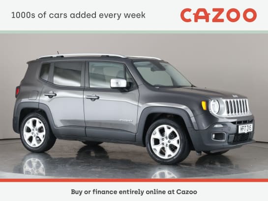 A 2017 JEEP RENEGADE 1.4L Renegade Limited 1.4 Multiair Ii 140hp Ddct6