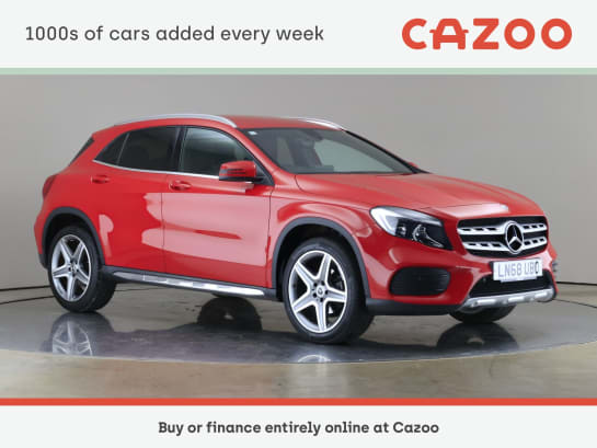 A 2018 MERCEDES-BENZ GLA CLASS 1.6L AMG Line GLA200