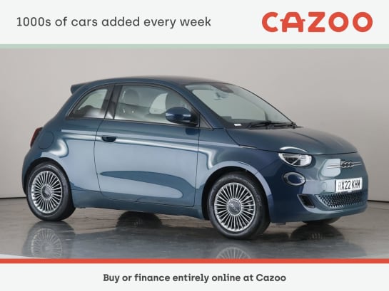 A 2022 FIAT 500E 42kw 118hp Electric Icon