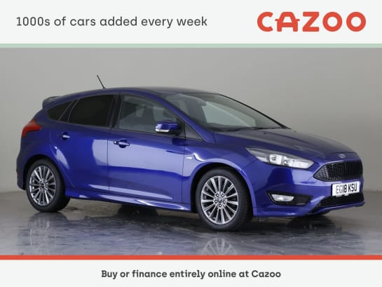 A 2018 FORD FOCUS 1L ST-Line EcoBoost T
