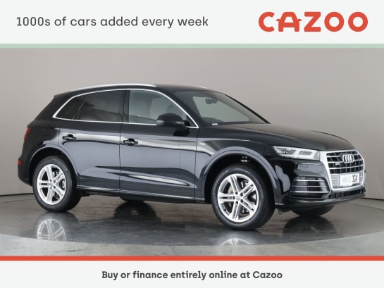 A 2018 AUDI Q5 2L S line TFSI
