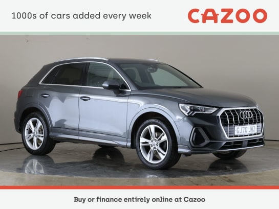 A 2020 AUDI Q3 1.5L S line CoD TFSI