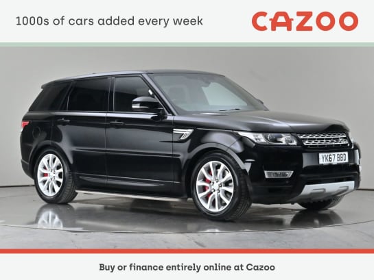 A 2017 LAND ROVER RANGE ROVER SPORT 3L HSE SD V6