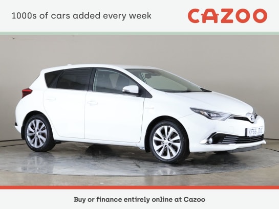 A 2016 TOYOTA AURIS 1.8L Excel VVT-h