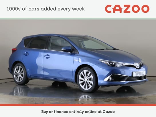 A 2019 TOYOTA AURIS 1.8L Excel VVT-h