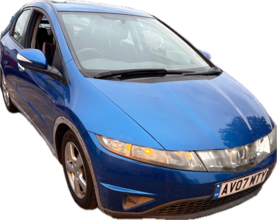 A 2007 HONDA CIVIC 1.8 i-VTEC SE Hatchback 5dr Petrol i-Shift (149 g/km, 138 bhp)