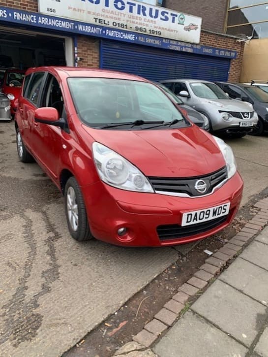 A 2009 NISSAN NOTE ACENTA