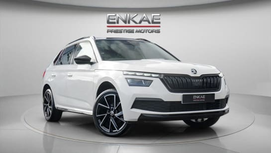 A 2023 SKODA KAMIQ 1.5 TSI ACT Monte Carlo SUV 5dr Petrol DSG Euro 6 (s/s) (150 ps) Lane assis