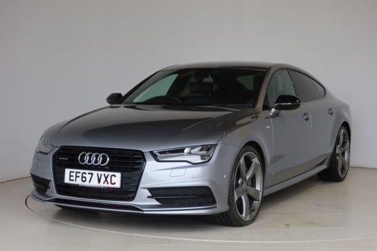 A null AUDI A7 3.0 SPORTBACK TDI QUATTRO BLACK EDITION 5d 215 BHP PARK ASSIST