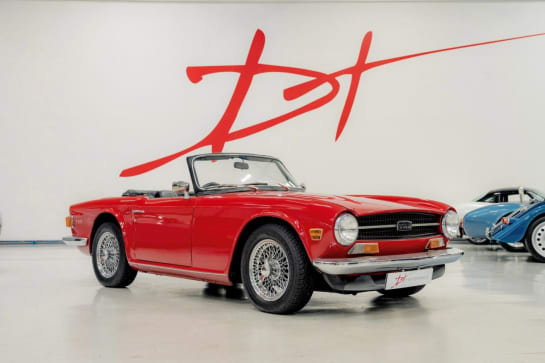 A 1969 TRIUMPH TR6 2.5 GREAT USEABLE CLASSIC