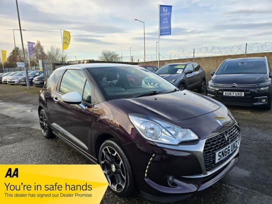 A null DS AUTOMOBILES DS 3 1.2 PureTech Elegance Hatchback 3dr Petrol Manual Euro 6 (s/s) (110 ps)