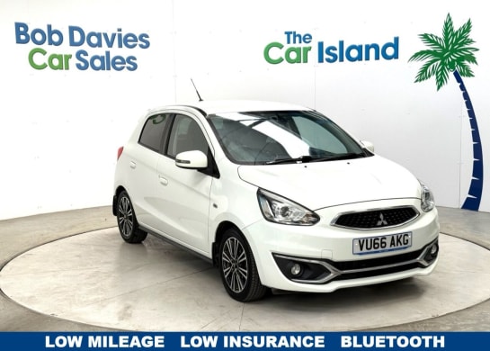 A null MITSUBISHI MIRAGE 1.2 Juro Hatchback 5dr Petrol CVT Euro 6 (s/s) (79 ps) Low insurance, Autom