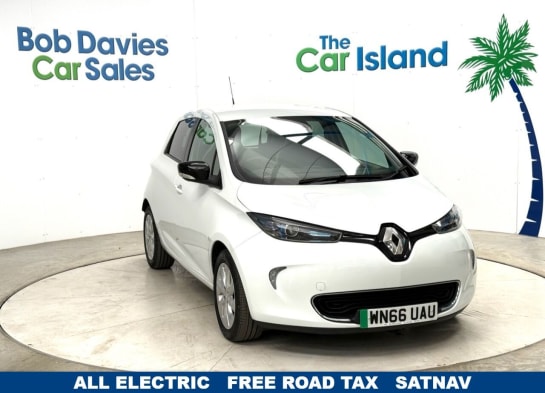 A null RENAULT ZOE 22kWh Dynamique Nav Hatchback 5dr Electric Auto (Battery Lease) (88 bhp) SA