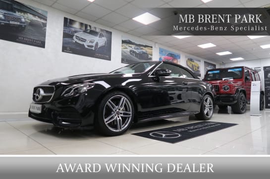 A null MERCEDES-BENZ E CLASS 2.0 E220d AMG Line Cabriolet G-Tronic+ Euro 6 (s/s) 2dr