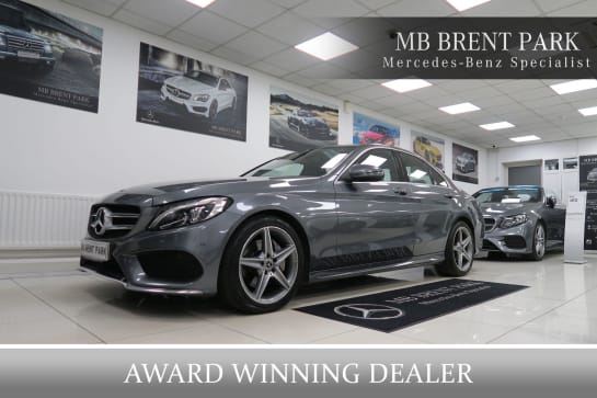 A null MERCEDES-BENZ C CLASS 2.1 C220d AMG Line G-Tronic+ Euro 6 (s/s) 4dr