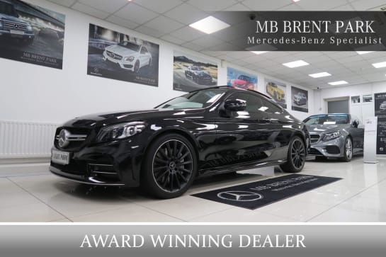 A 2019 MERCEDES C CLASS AMG C 43 4MATIC PREMIUM PLUS