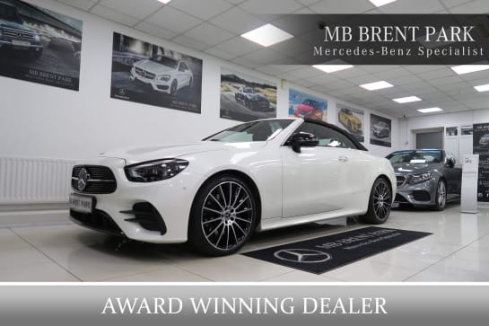 A null MERCEDES-BENZ E CLASS 2.0 E300h MHEV AMG Line Night Edition (Premium Plus) Cabriolet G-Tronic+ Euro 6 (s/s) 2dr