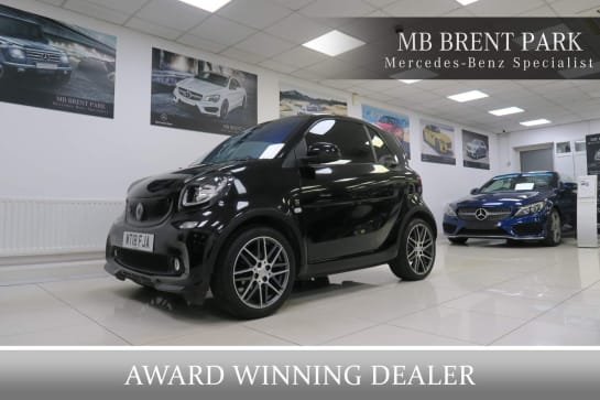 A 2018 SMART FORTWO COUPE BRABUS XCLUSIVE