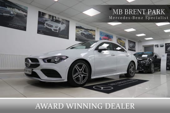 A null MERCEDES-BENZ CLA CLASS 1.3 CLA250e 15.6kWh AMG Line (Premium) Coupe 8G-DCT Euro 6 (s/s) 4dr