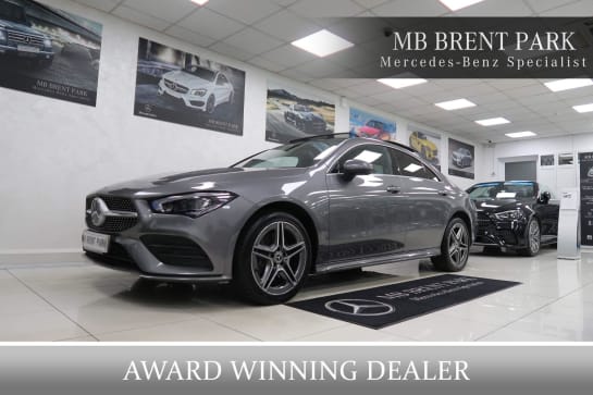 A null MERCEDES-BENZ CLA CLASS 1.3 CLA250e 15.6kWh AMG Line (Premium Plus) Coupe 8G-DCT Euro 6 (s/s) 4dr