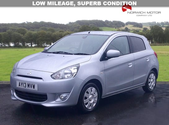 A null MITSUBISHI MIRAGE 1.2 2 Hatchback 5dr Petrol Manual Euro 5 (s/s) (79 ps)