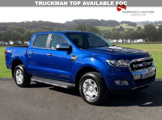 A null FORD RANGER 2.2 TDCi Limited 1 Pickup Double Cab 4dr Diesel Auto 4WD Euro 5 (160 ps) NO