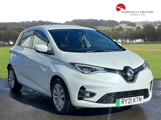 A null RENAULT ZOE R110 EV50 52kWh Iconic Hatchback 5dr Electric Auto (Rapid Charge) (107 bhp)
