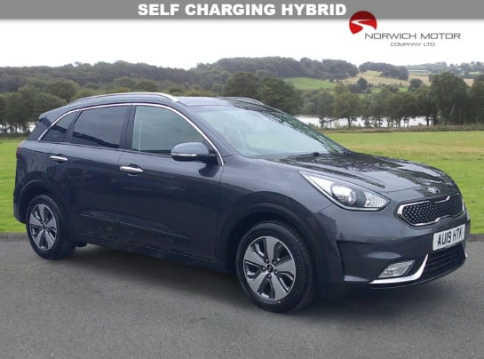 A null KIA NIRO 1.6h GDi GPF 2 SUV 5dr Petrol Hybrid DCT Euro 6 (s/s) (139 bhp) Sat Nav, Re